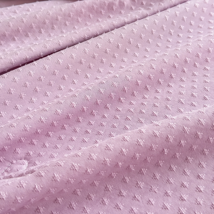 91家纺网 家纺一手货源 找家纺 六合家纺 2026新款A类贡缎提花星空点夏被 星空点-紫