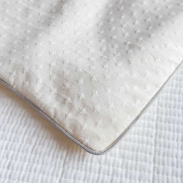 91家纺网 家纺一手货源 找家纺 六合家纺 2026新款A类贡缎提花星空点夏被 星空点-白