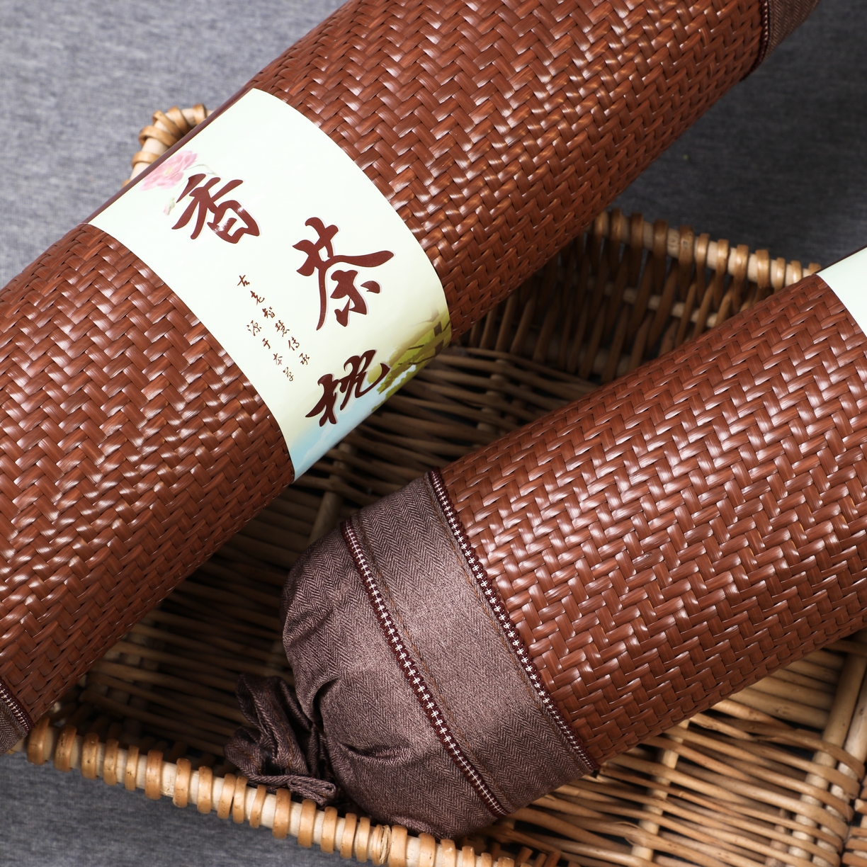 91家纺网 家纺一手货源 找家纺 （总）芯洲  2026新款夏季冰凉清爽藤席凉席颈椎荞麦枕