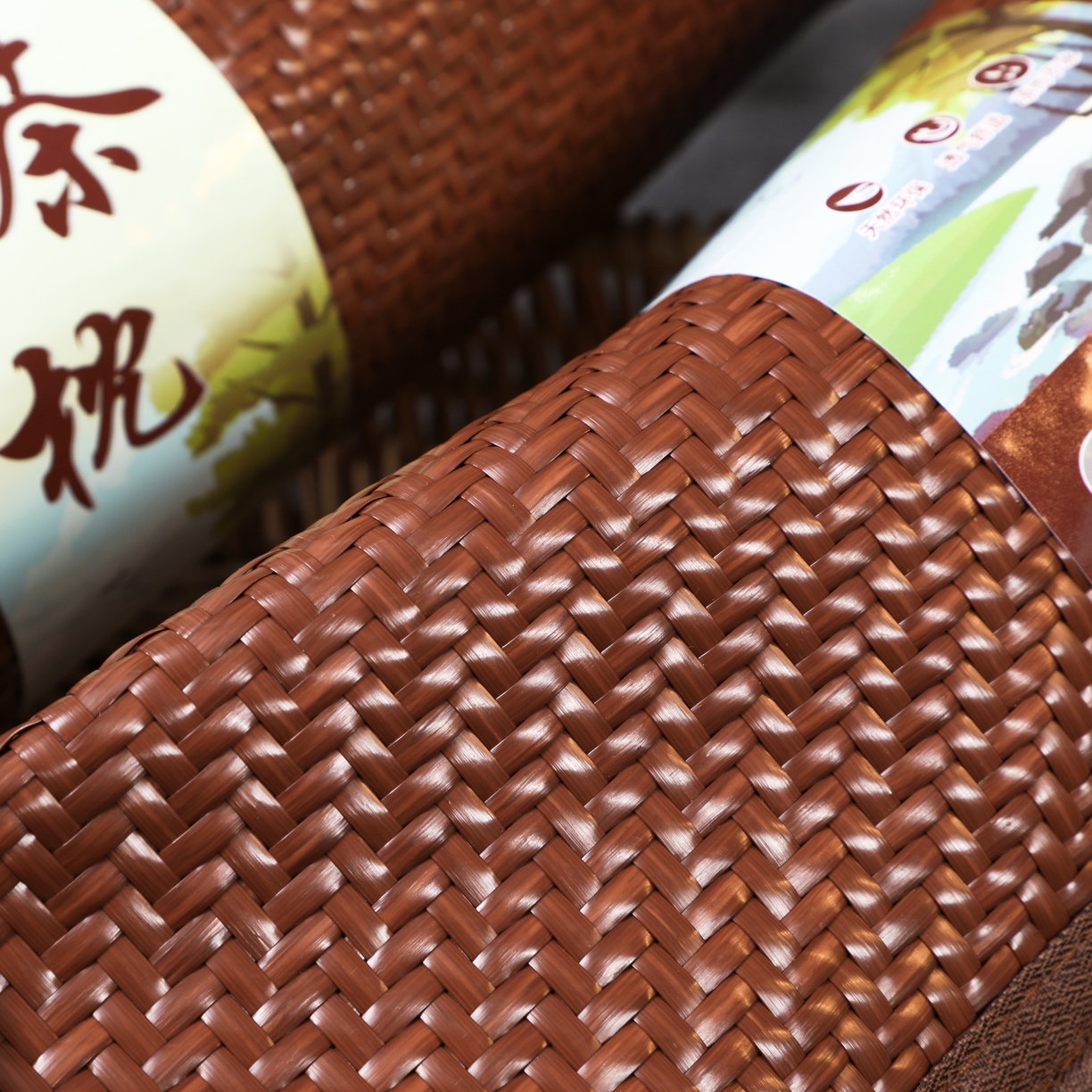 91家纺网 家纺一手货源 找家纺 （总）芯洲  2026新款夏季冰凉清爽藤席凉席颈椎荞麦枕