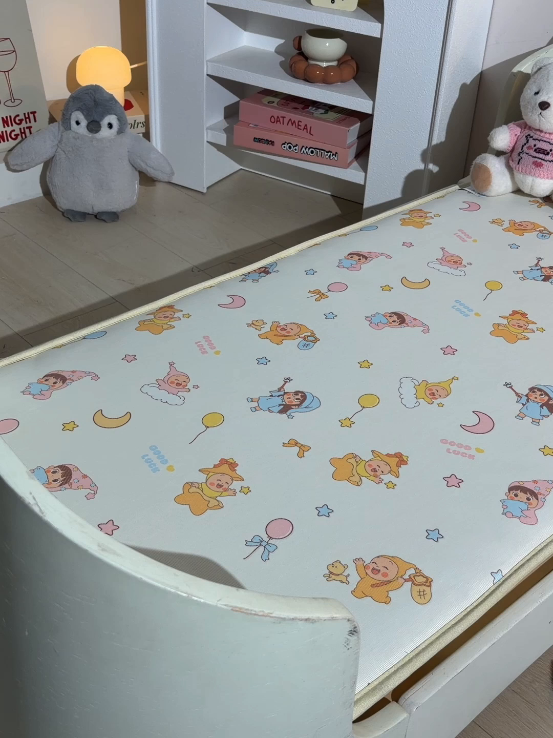 91家纺网 家纺一手货源 找家纺 宝贝优选 2026新款儿童凉席加厚四季床垫午休垫拼接床垫 精灵王国