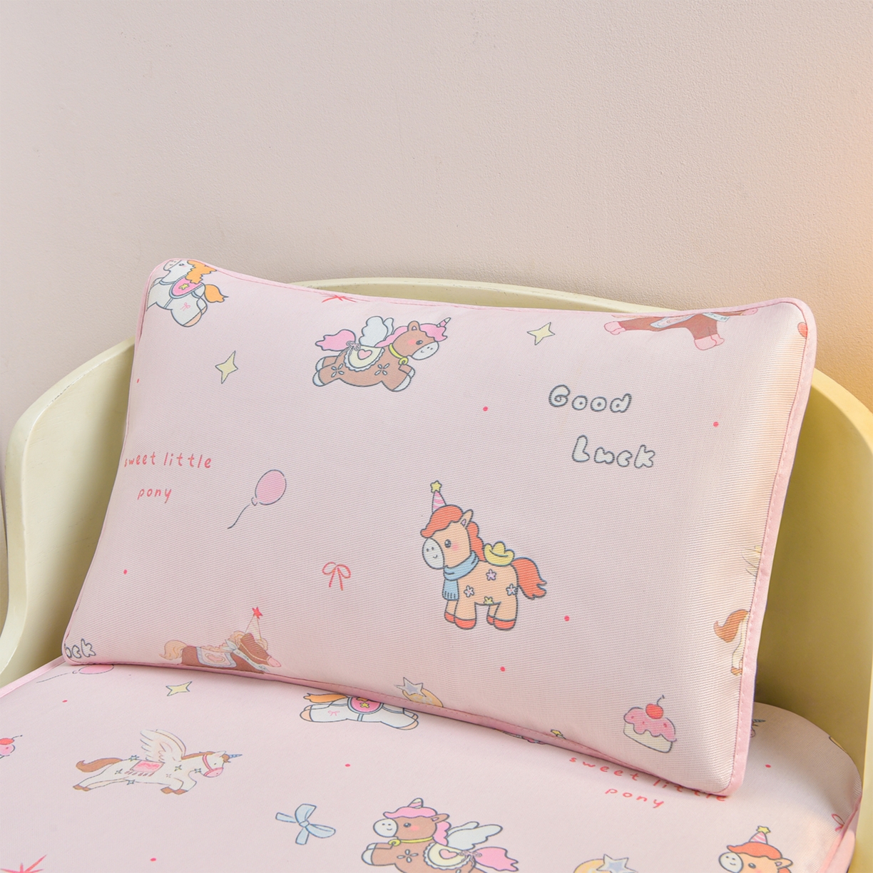 91家纺网 家纺一手货源 找家纺 宝贝优选 2026新款儿童凉席加厚四季床垫午休垫拼接床垫 卡通欢乐园