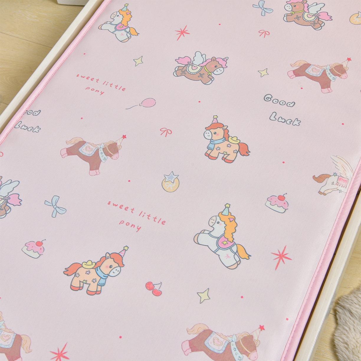 91家纺网 家纺一手货源 找家纺 宝贝优选 2026新款儿童凉席加厚四季床垫午休垫拼接床垫 卡通欢乐园