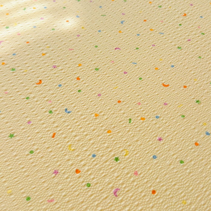 91家纺网 家纺一手货源 找家纺 梵朴 2026新款A类泡芙棉云感木棉邹邹纱双层纱床笠三件套 璀璨星空