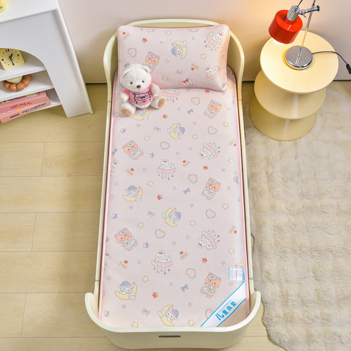 91家纺网 家纺一手货源 找家纺 宝贝优选 2026新款儿童凉席加厚四季床垫午休垫拼接床垫 梦幻乐园