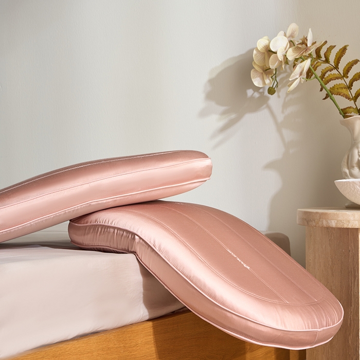 91家纺网 家纺一手货源 找家纺 （总）微枕芯 2026新款生物基蚕丝玫瑰面包枕