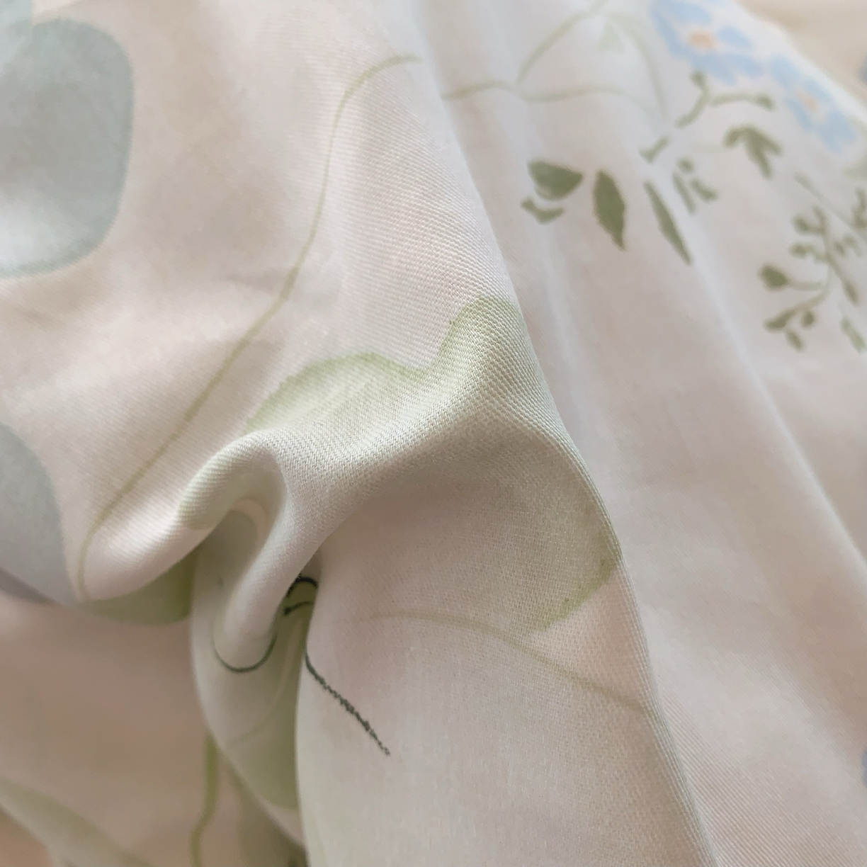 91家纺网 家纺一手货源 找家纺 奈萝家纺 2025新款全棉纯棉小清新印花四件套-第一波 幸运草