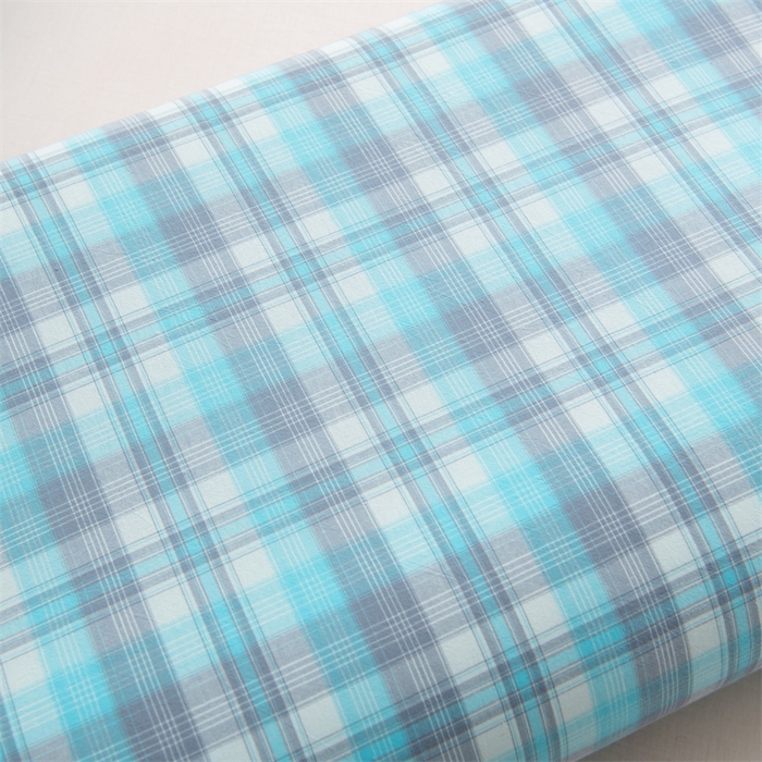 91家纺网 家纺一手货源 找家纺 仁宇枕业 2026新款全棉色织水洗棉儿童乳胶枕中老年成人乳胶枕头枕芯 无印风乳胶枕-蓝灰大格