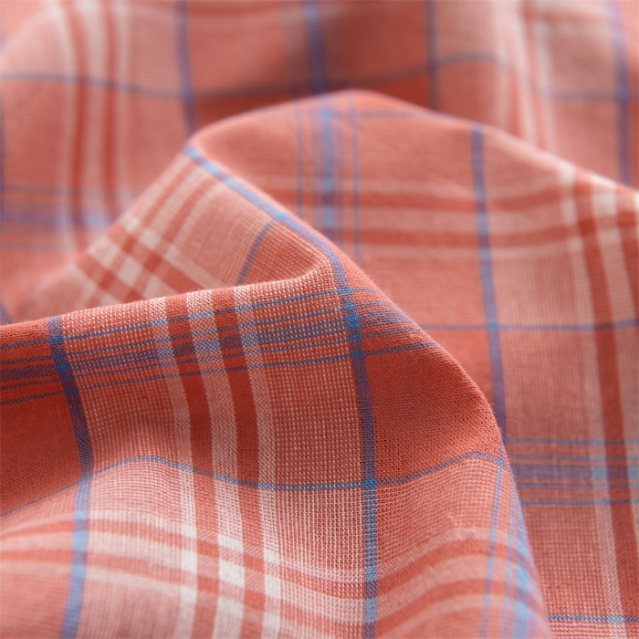 91家纺网 家纺一手货源 找家纺 仁宇枕业 2026新款全棉色织水洗棉儿童乳胶枕中老年成人乳胶枕头枕芯 无印风乳胶枕-红粉大格