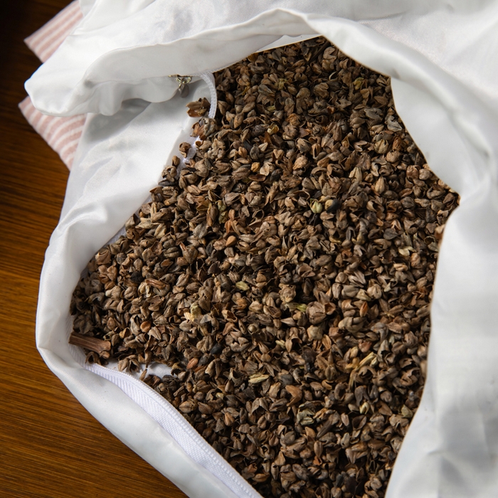 91家纺网 家纺一手货源 找家纺 仁宇枕业 2026新款全棉水洗棉二合一可拆分全棉荞麦壳组合牵引枕枕头枕芯 无印条纹风组合系列荞麦枕-粉色