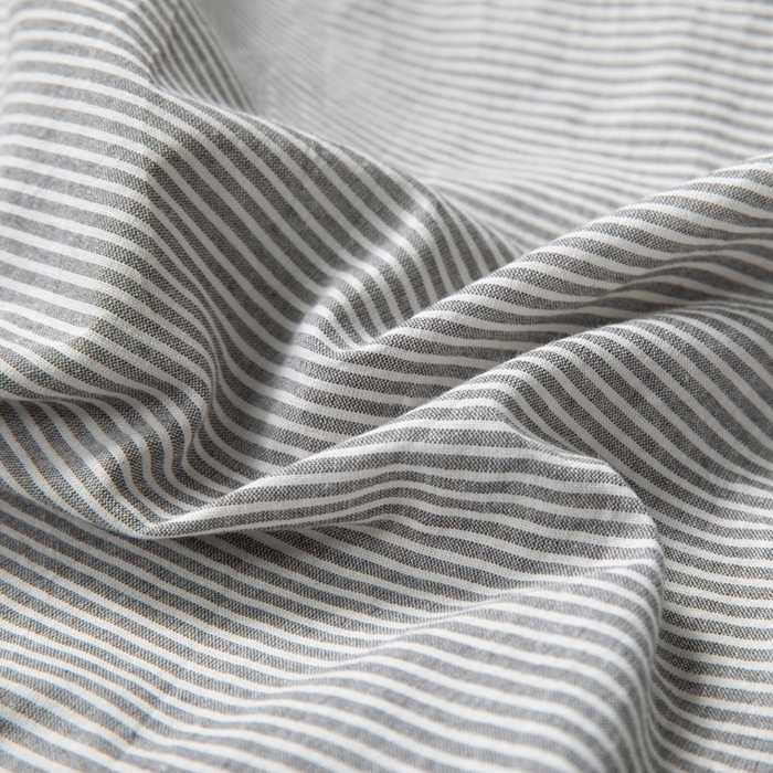 91家纺网 家纺一手货源 找家纺 仁宇枕业 2026新款全棉水洗棉二合一可拆分全棉荞麦壳组合牵引枕枕头枕芯 无印条纹风组合系列荞麦枕-灰色