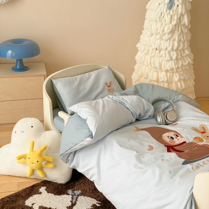 91家纺网 家纺一手货源 找家纺 （总）宝贝优选 2026新款100支澳棉纯棉幼儿园学生三件套多件套