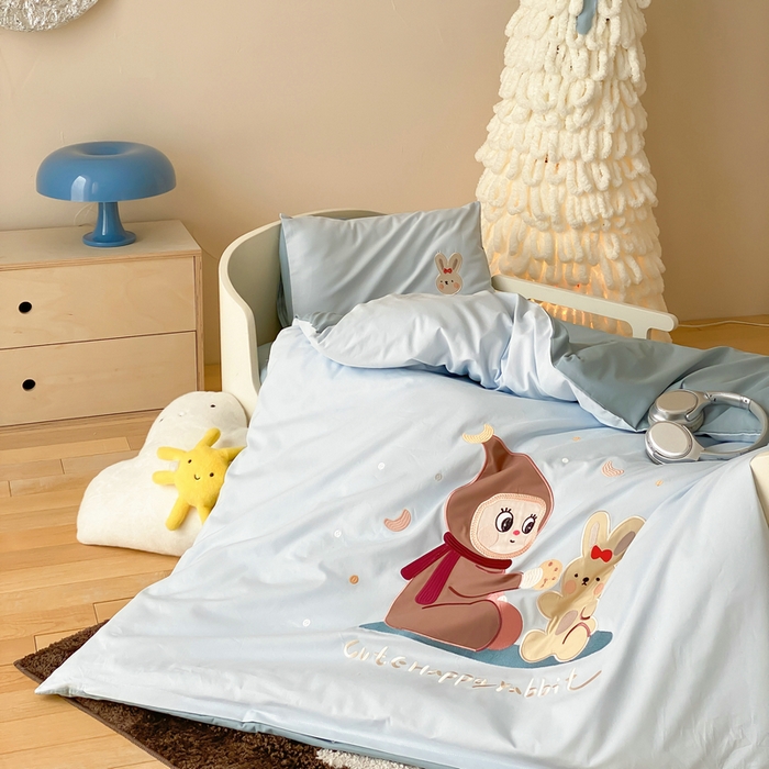 91家纺网 家纺一手货源 找家纺 （总）宝贝优选 2026新款100支澳棉纯棉幼儿园学生三件套多件套