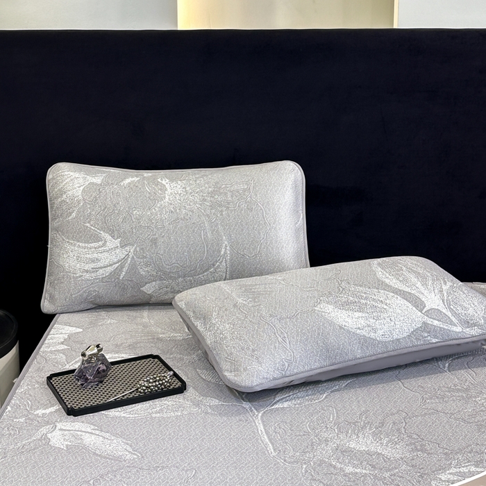 91家纺网 家纺一手货源 找家纺 （总）布柔 2026新款PE床笠床裙凉席中分子双面提花复合凉豆豆软席二合一可机洗