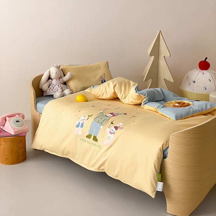 91家纺网 家纺一手货源 找家纺 宝贝优选 2026新款100支澳棉纯棉幼儿园学生三件套多件套 梦想王子