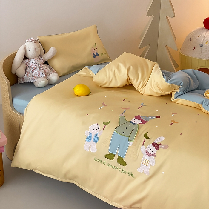 91家纺网 家纺一手货源 找家纺 宝贝优选 2026新款100支澳棉纯棉幼儿园学生三件套多件套 梦想王子