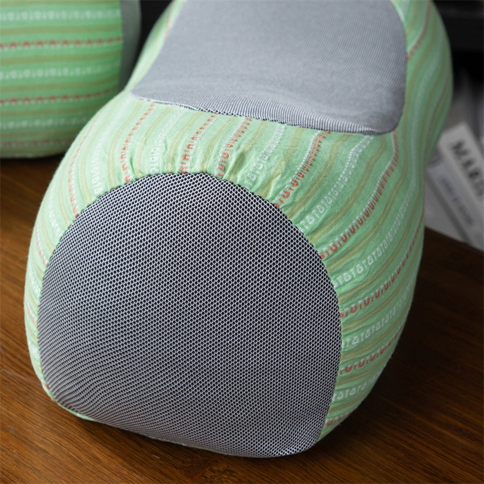 91家纺网 家纺一手货源 找家纺 仁宇枕业 2026新款新品全棉色织提花水洗棉元宝护颈椎全荞麦枕头枕芯 元宝荞麦枕-深绿色