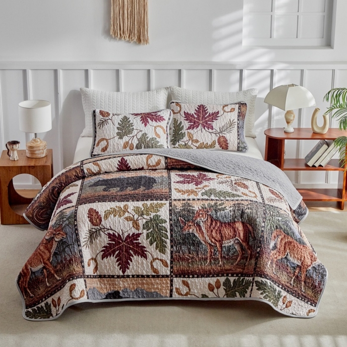 91家纺网 家纺一手货源 找家纺 （总）温宁家纺 2026新款印花床盖第二批跨境，外贸，亚马逊，shein，temu