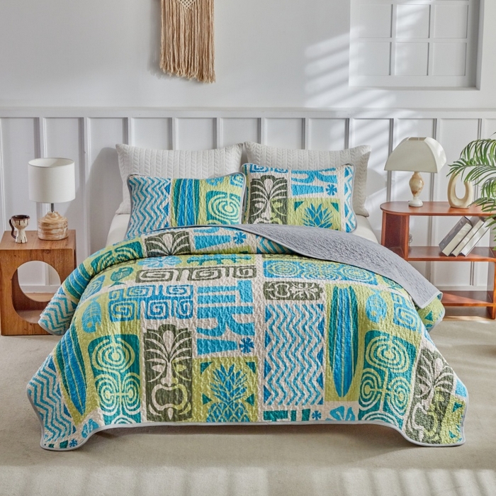 91家纺网 家纺一手货源 找家纺 （总）温宁家纺 2026新款印花床盖第二批跨境，外贸，亚马逊，shein，temu