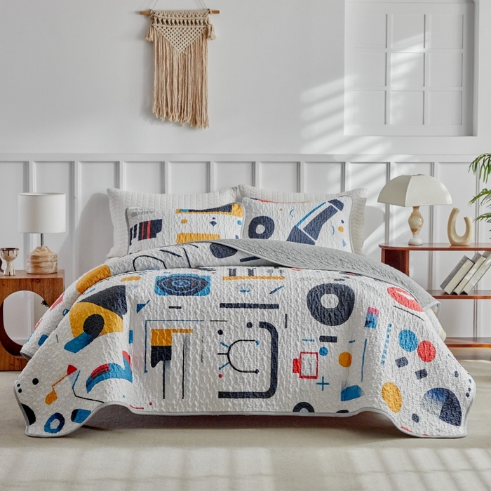 91家纺网 家纺一手货源 找家纺 （总）温宁家纺 2026新款印花床盖第二批跨境，外贸，亚马逊，shein，temu