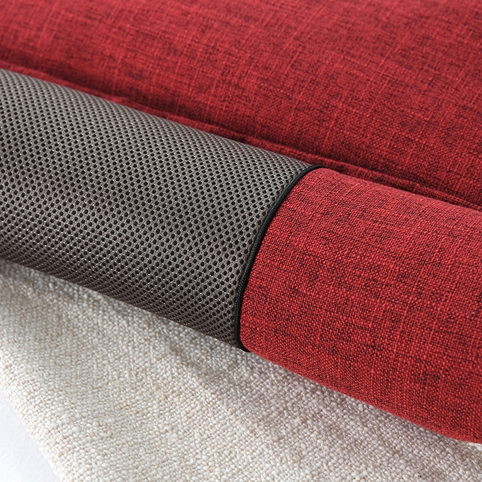 91家纺网 家纺一手货源 找家纺 仁宇枕业 2026新款新品枕头枕芯多功能组合式仿麻全荞麦护颈枕头枕芯 组合仿麻布枕红色