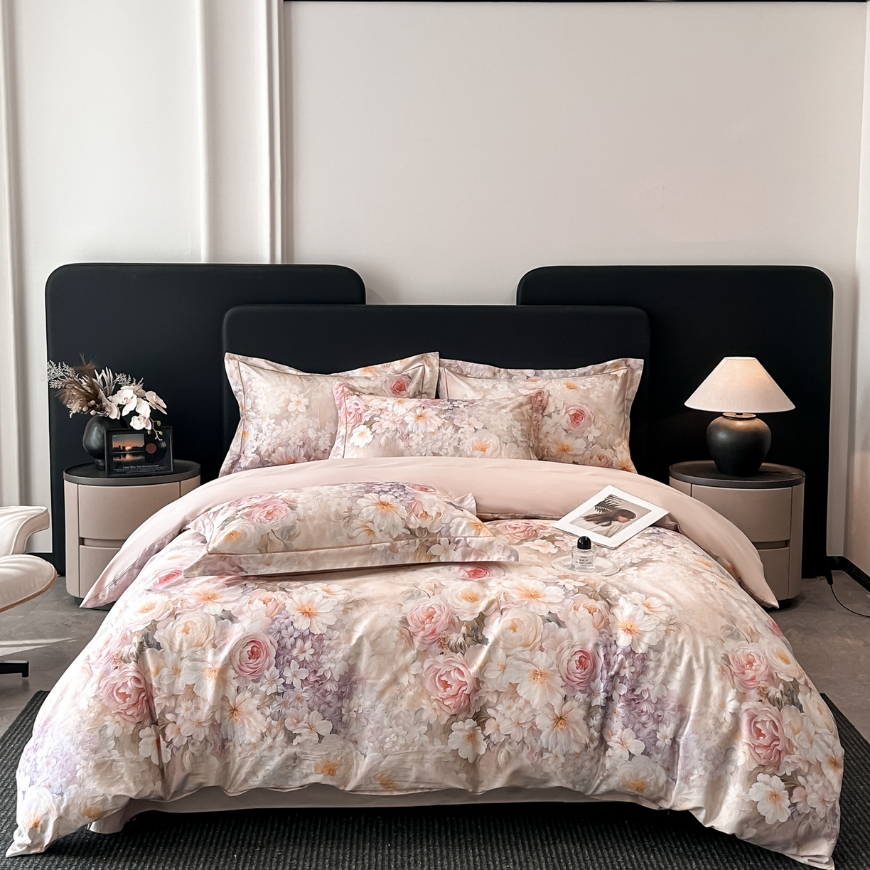 91家纺网 家纺一手货源 找家纺 （总）启航家居 2026新款全棉纯棉数码印花四件套（控价198）