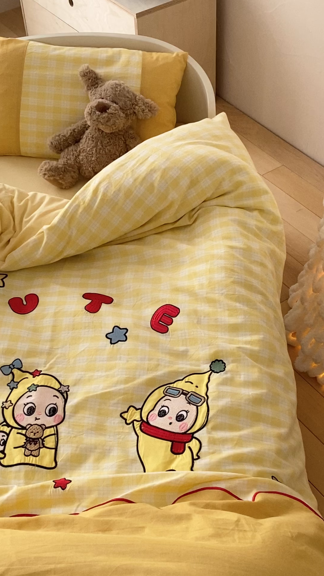 91家纺网 家纺一手货源 找家纺 宝贝优选 2026新款全棉水洗棉幼儿园学生三件套多件套 可爱宝贝