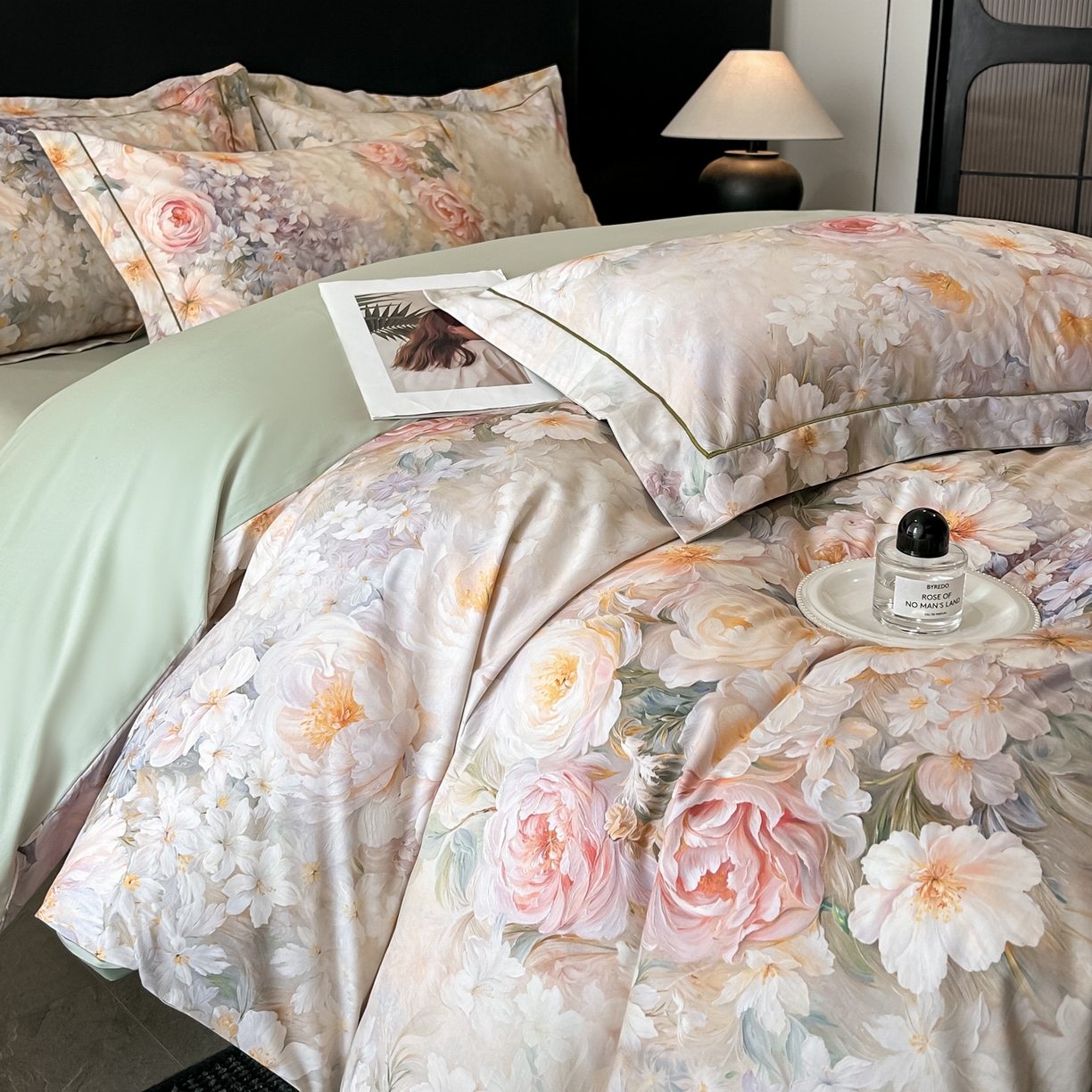 91家纺网 家纺一手货源 找家纺 （总）启航家居 2026新款全棉纯棉数码印花四件套（控价198）