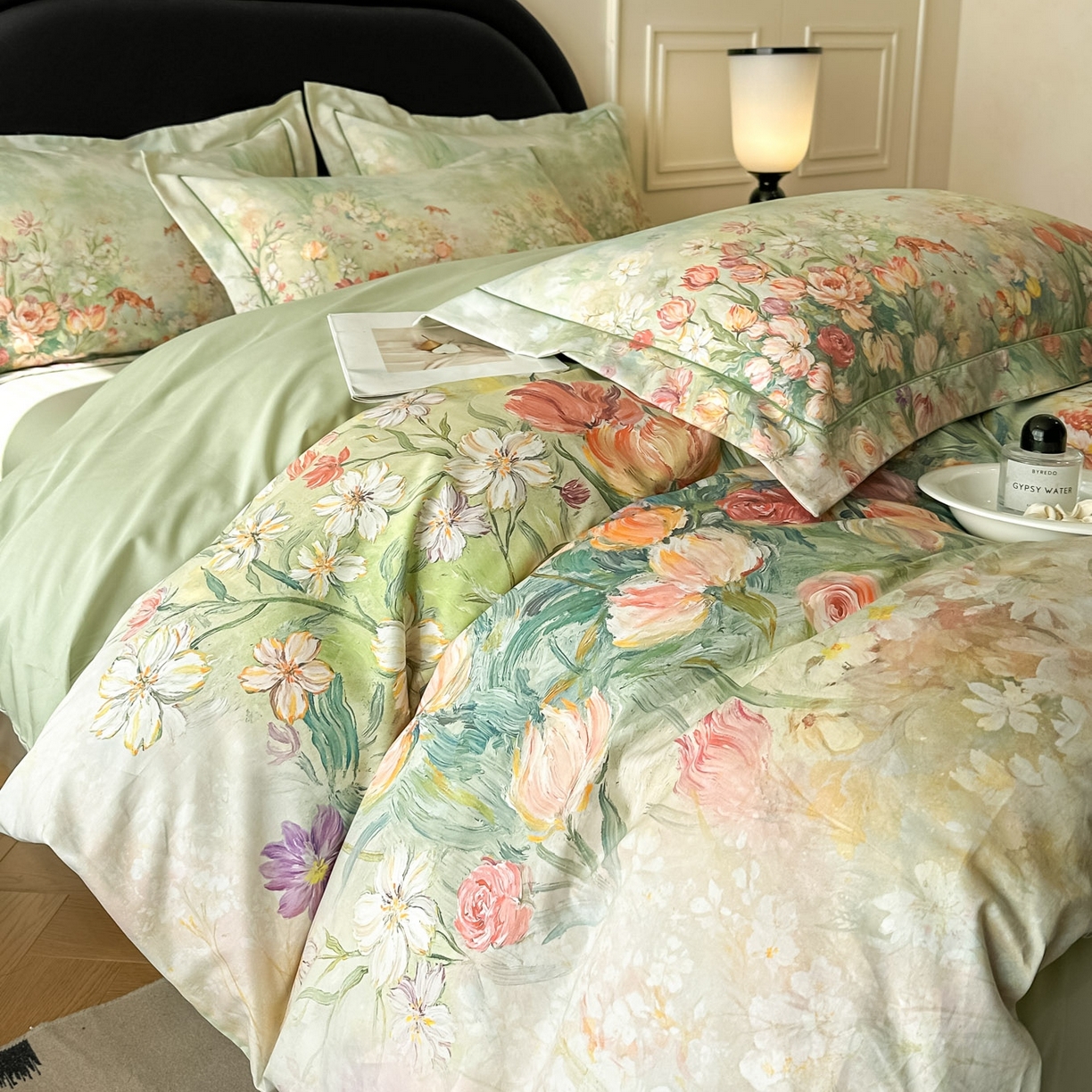 91家纺网 家纺一手货源 找家纺 （总）启航家居 2026新款全棉纯棉数码印花四件套（控价198）