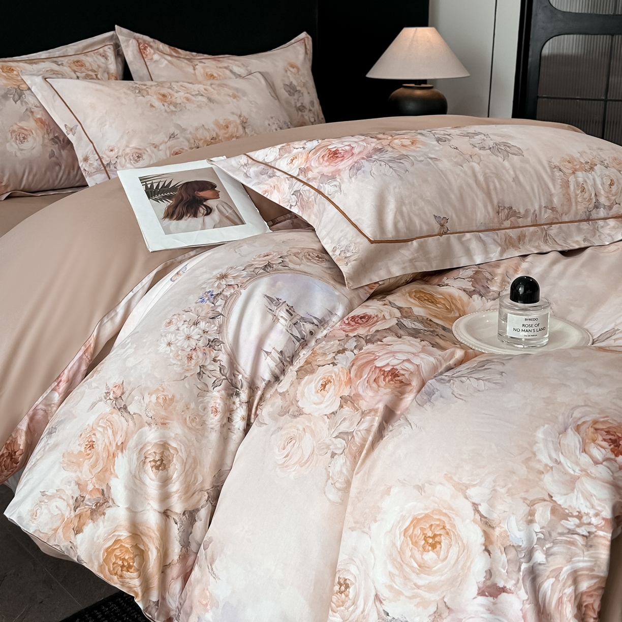 91家纺网 家纺一手货源 找家纺 （总）启航家居 2026新款全棉纯棉数码印花四件套（控价198）