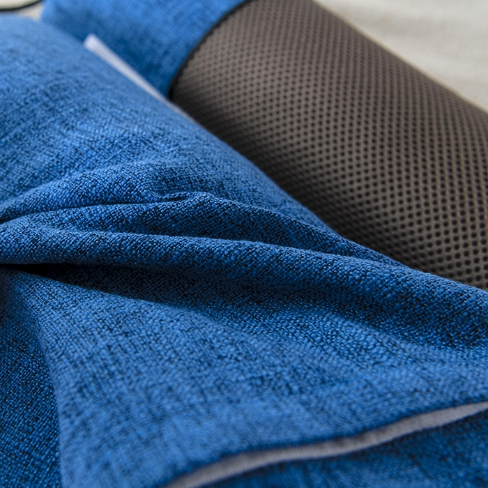 91家纺网 家纺一手货源 找家纺 仁宇枕业 2026新款新品枕头枕芯多功能组合式仿麻全荞麦护颈枕头枕芯 组合仿麻布枕蓝色