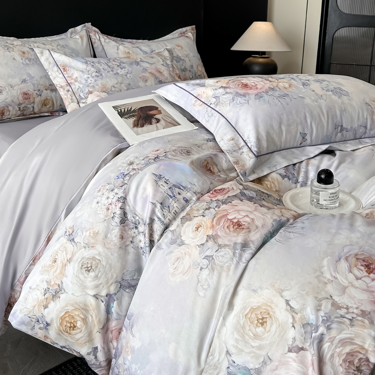 91家纺网 家纺一手货源 找家纺 （总）启航家居 2026新款全棉纯棉数码印花四件套（控价198）