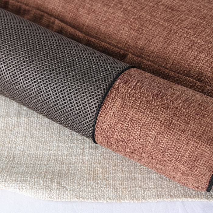 91家纺网 家纺一手货源 找家纺 仁宇枕业 2026新款新品枕头枕芯多功能组合式仿麻全荞麦护颈枕头枕芯 组合仿麻布枕咖色