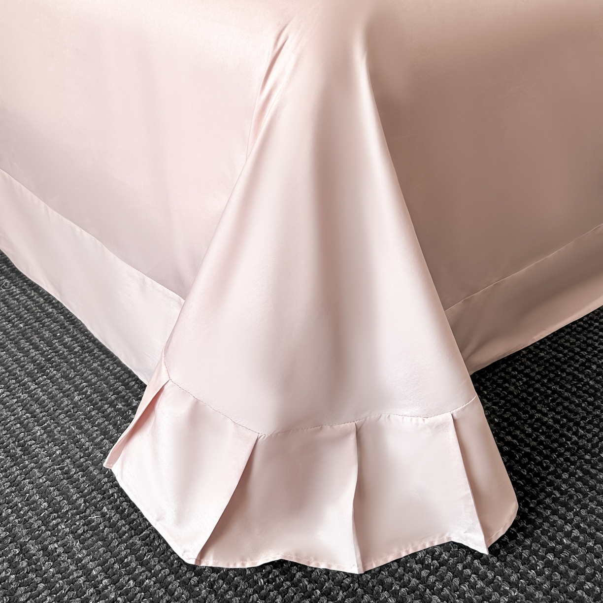 91家纺网 家纺一手货源 找家纺 启航家居 2026新款全棉纯棉数码印花四件套（控价198） 木槿花开粉