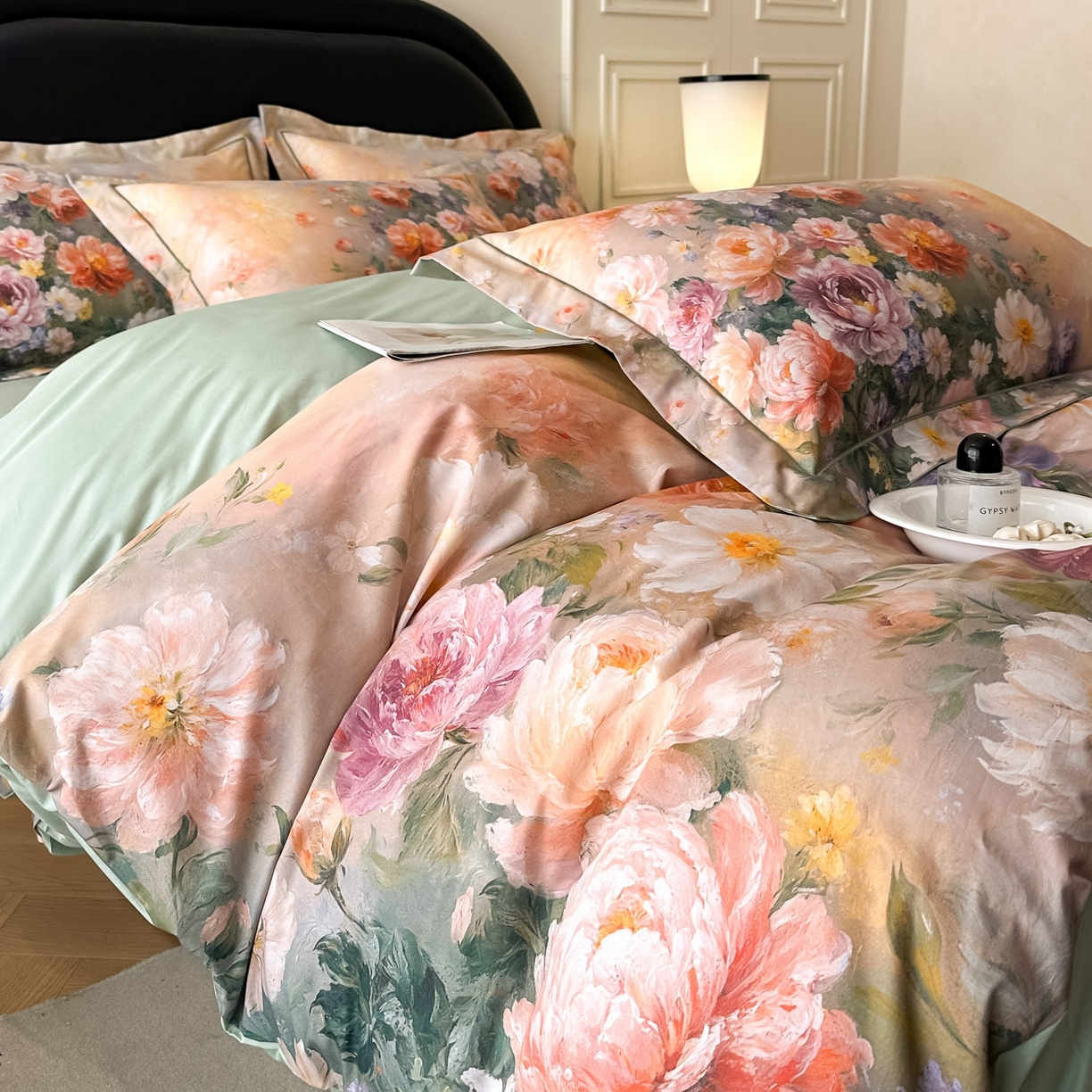 91家纺网 家纺一手货源 找家纺 （总）启航家居 2026新款全棉纯棉数码印花四件套（控价198）