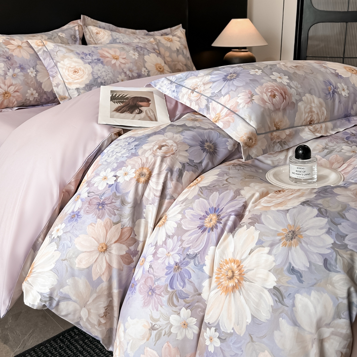 91家纺网 家纺一手货源 找家纺 （总）启航家居 2026新款全棉纯棉数码印花四件套（控价198）