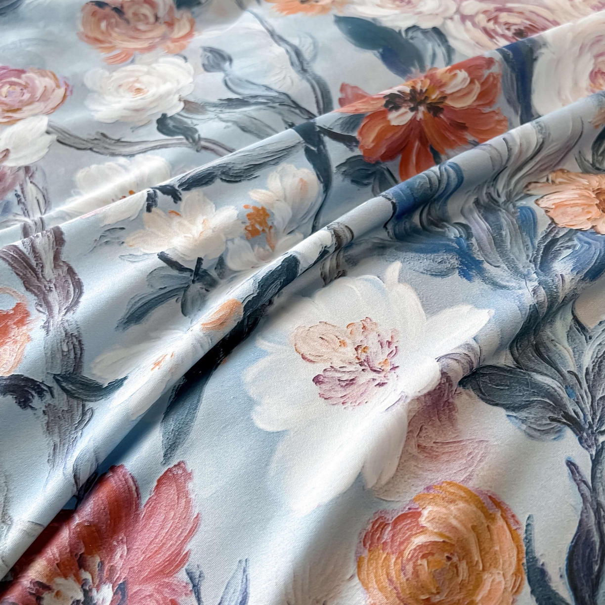 91家纺网 家纺一手货源 找家纺 启航家居 2026新款全棉纯棉数码印花四件套（控价198） 幻梦之舞兰