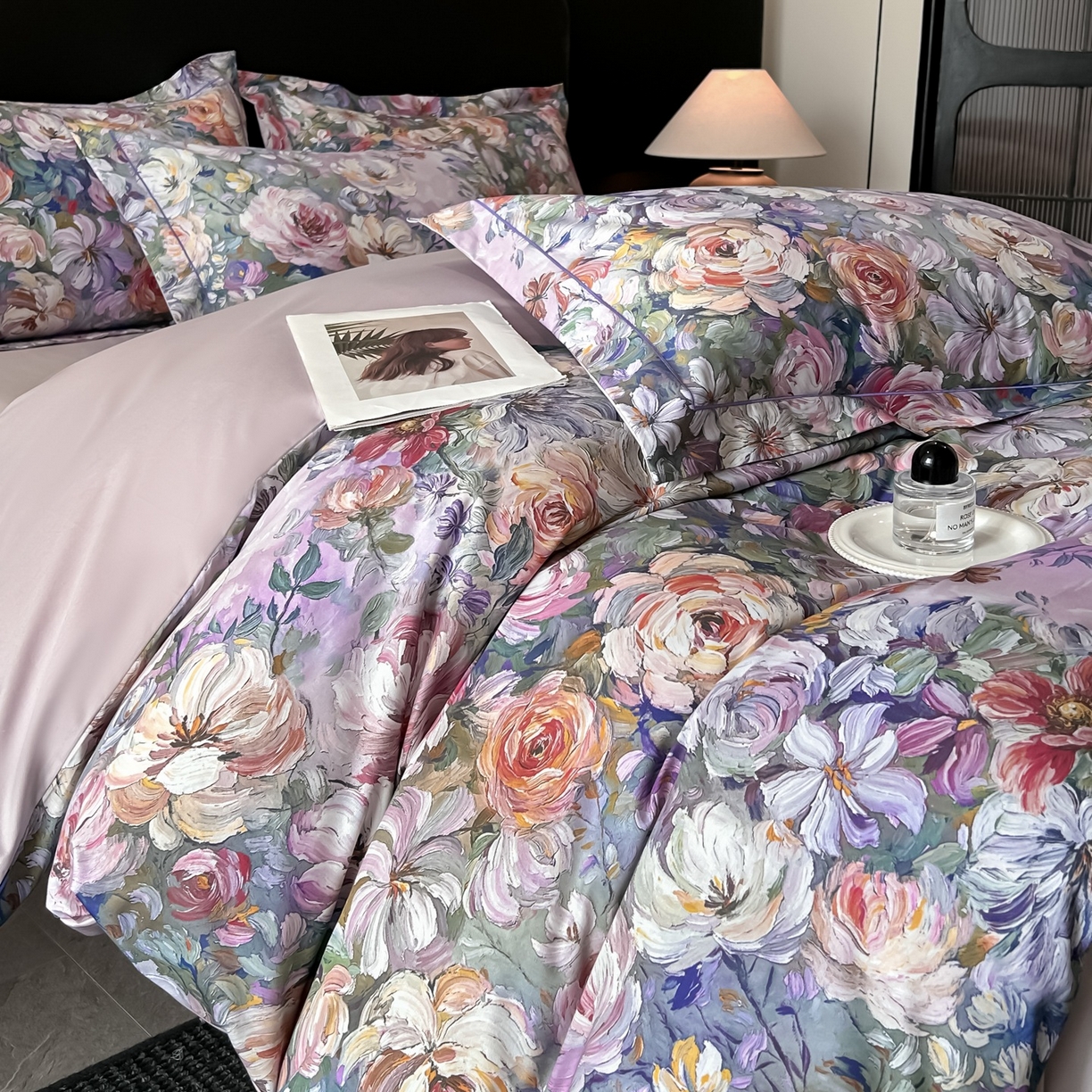 91家纺网 家纺一手货源 找家纺 （总）启航家居 2026新款全棉纯棉数码印花四件套（控价198）