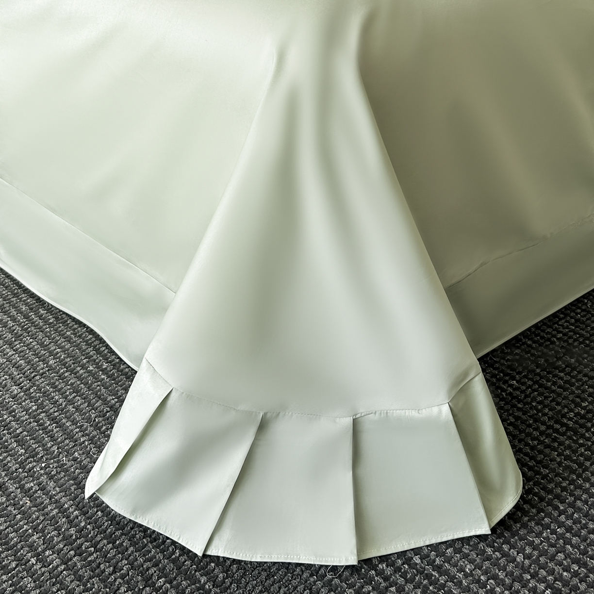 91家纺网 家纺一手货源 找家纺 启航家居 2026新款全棉纯棉数码印花四件套（控价198） 幻梦之舞绿