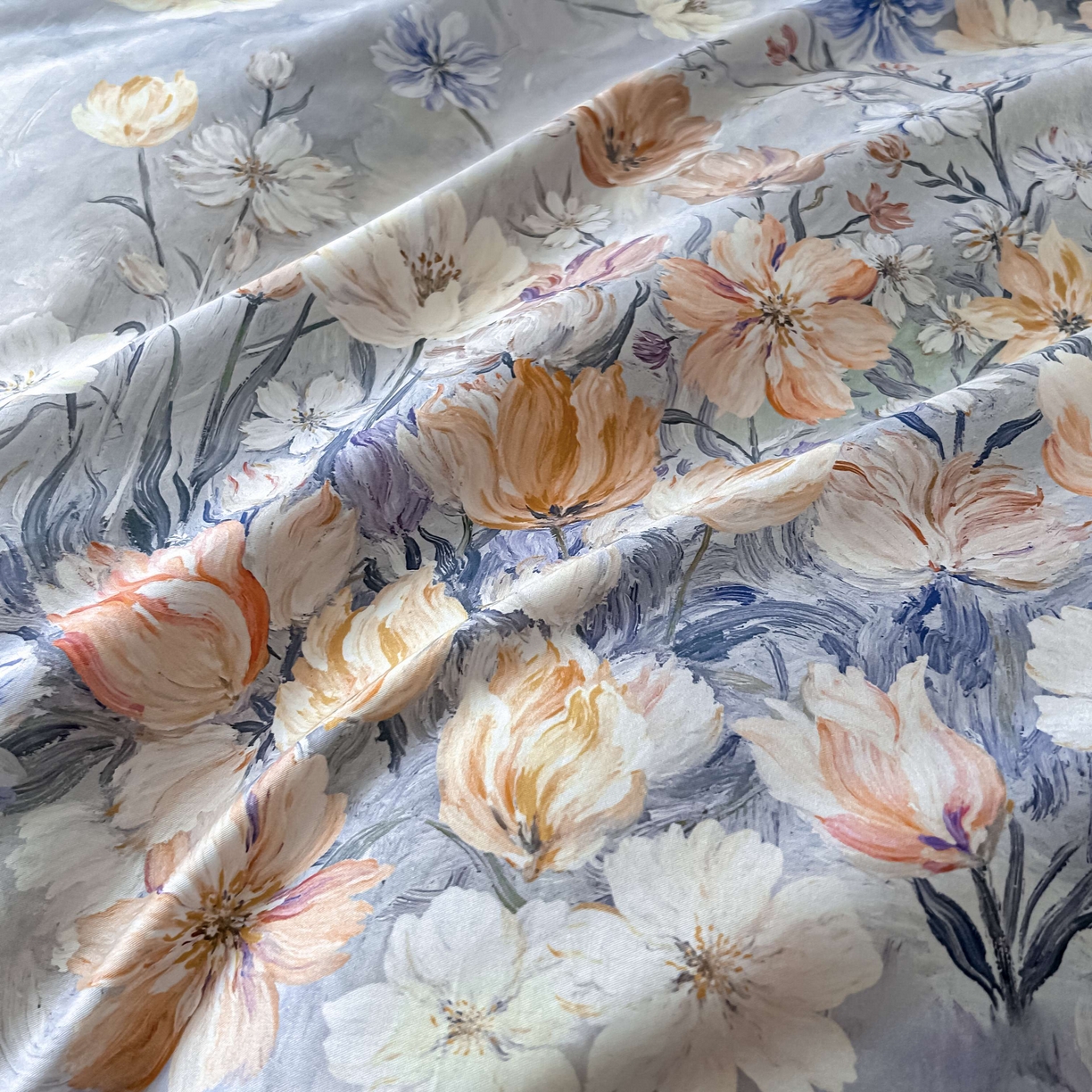 91家纺网 家纺一手货源 找家纺 启航家居 2026新款全棉纯棉数码印花四件套（控价198） 木浔与森紫