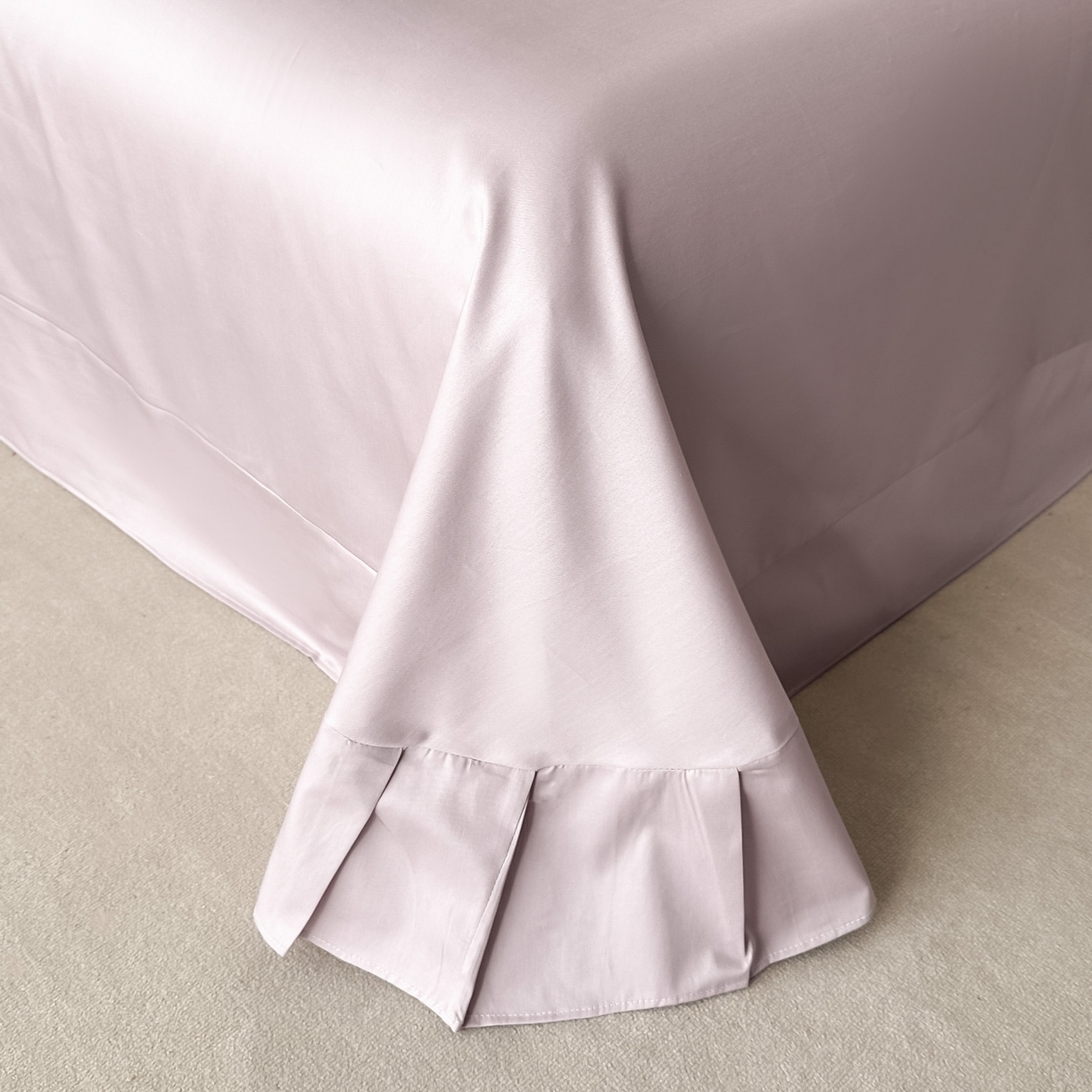 91家纺网 家纺一手货源 找家纺 启航家居 2026新款全棉纯棉数码印花四件套（控价198） 无茵之境紫