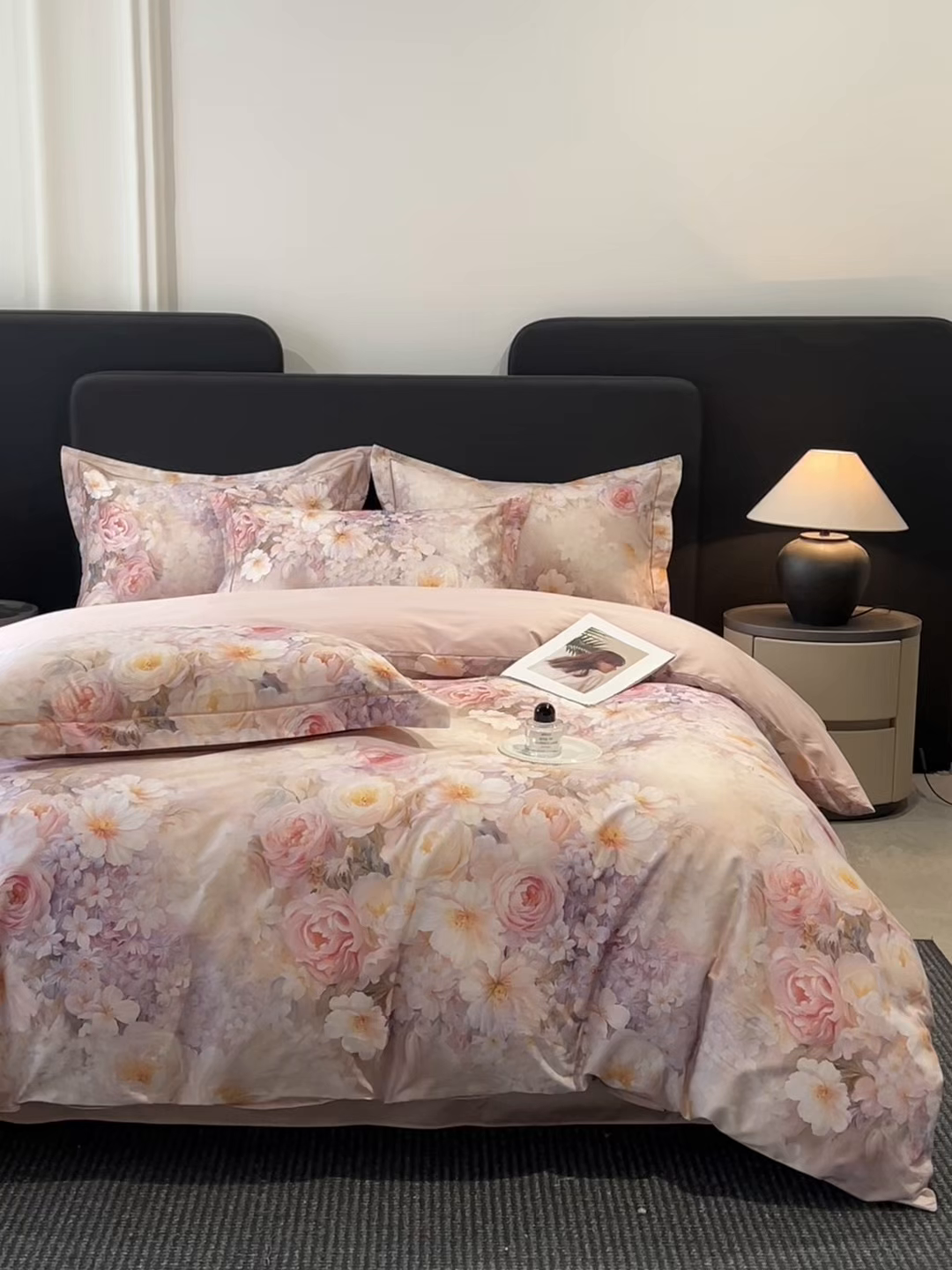 91家纺网 家纺一手货源 找家纺 （总）启航家居 2026新款全棉纯棉数码印花四件套（控价198）