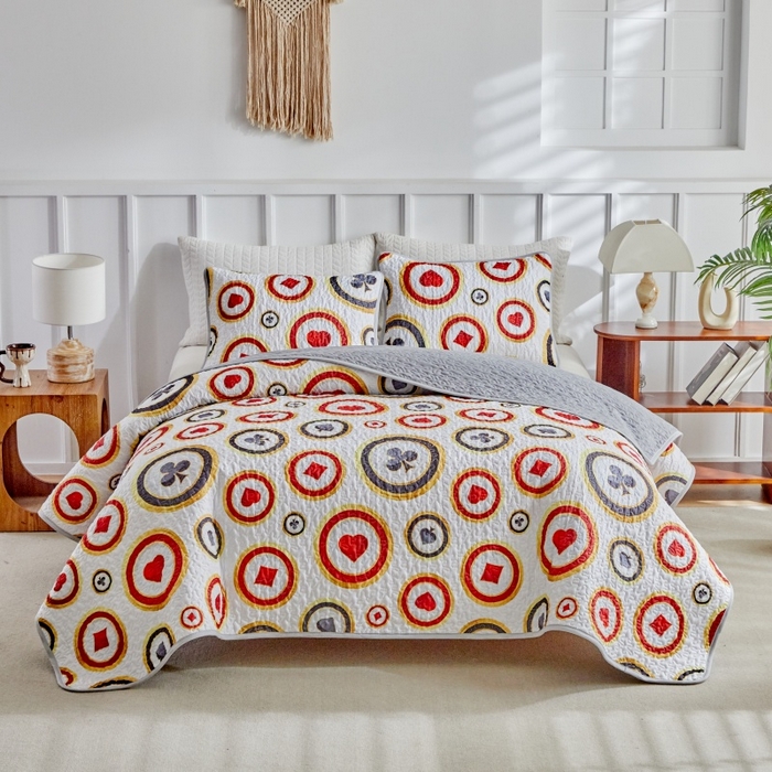 91家纺网 家纺一手货源 找家纺 （总）温宁家纺 2026新款印花床盖第二批跨境，外贸，亚马逊，shein，temu