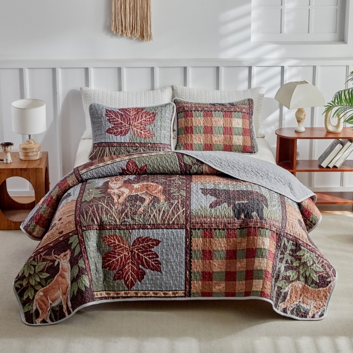 91家纺网 家纺一手货源 找家纺 （总）温宁家纺 2026新款印花床盖第二批跨境，外贸，亚马逊，shein，temu