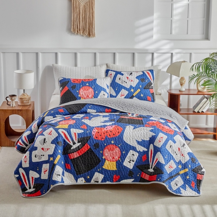 91家纺网 家纺一手货源 找家纺 （总）温宁家纺 2026新款印花床盖第二批跨境，外贸，亚马逊，shein，temu