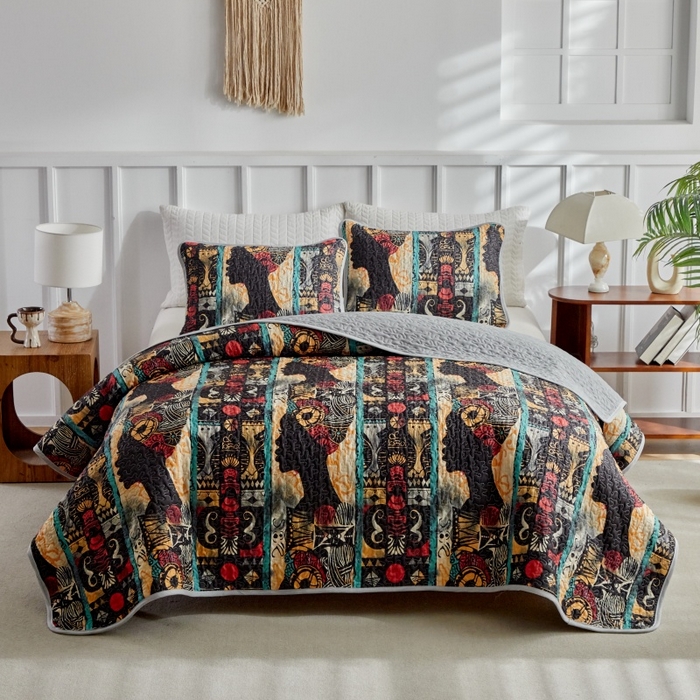 91家纺网 家纺一手货源 找家纺 （总）温宁家纺 2026新款印花床盖第二批跨境，外贸，亚马逊，shein，temu