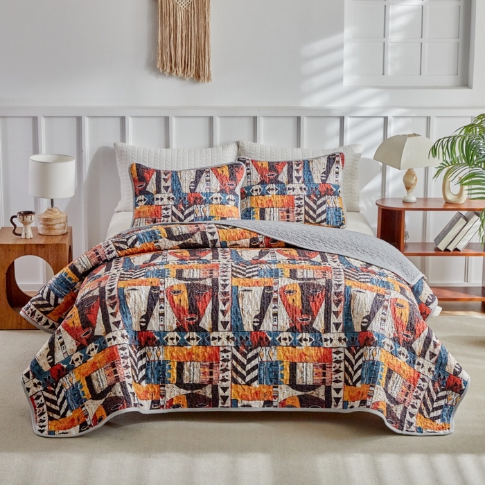 91家纺网 家纺一手货源 找家纺 （总）温宁家纺 2026新款印花床盖第二批跨境，外贸，亚马逊，shein，temu