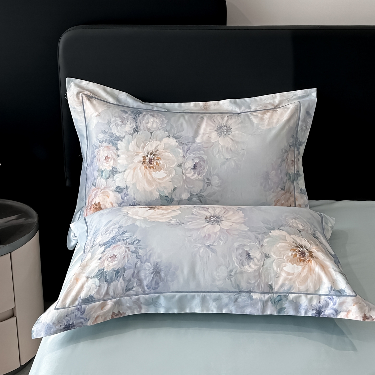 91家纺网 家纺一手货源 找家纺 启航家居 2026新款全棉纯棉数码印花四件套（控价198） 栖茜岛兰