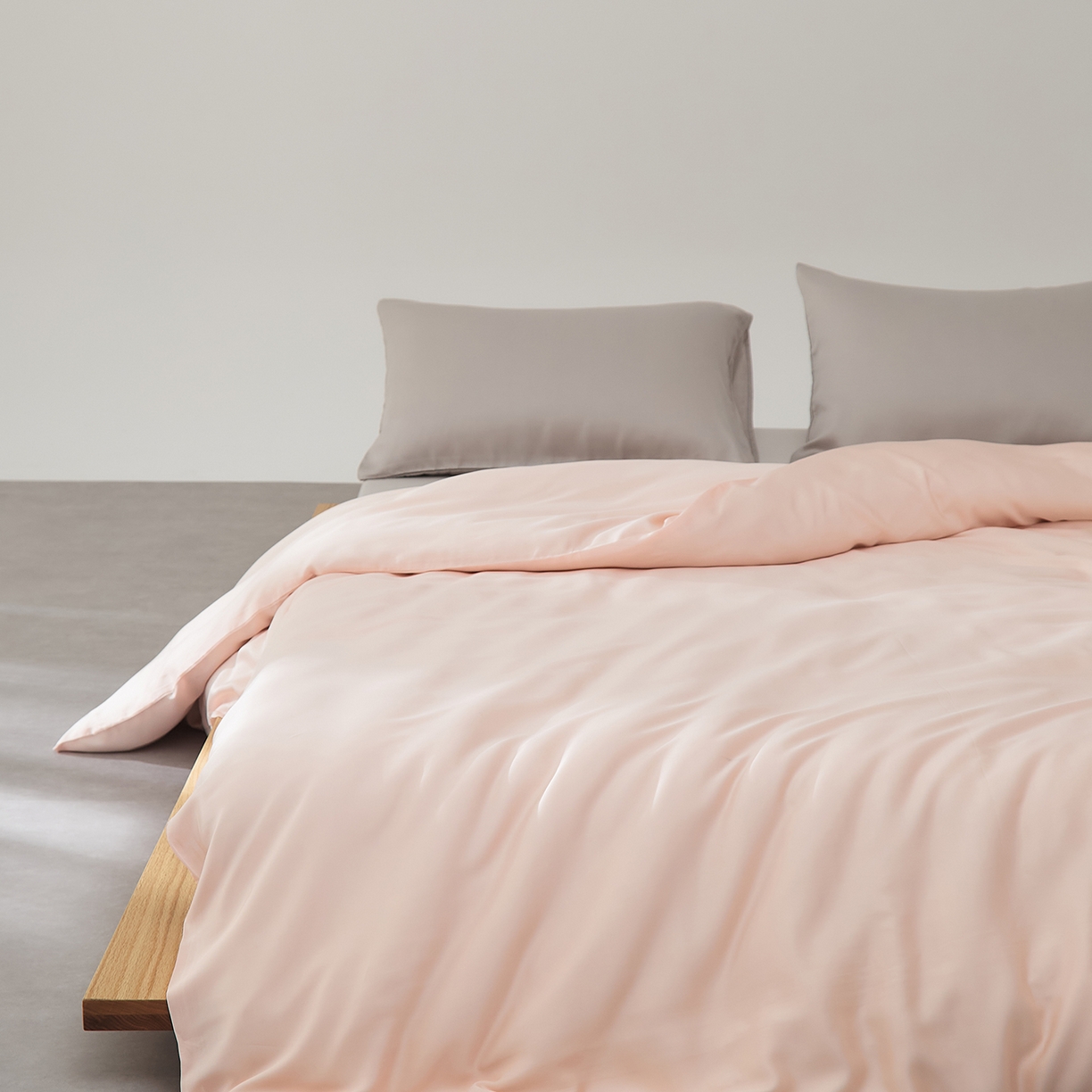 91家纺网 家纺一手货源 找家纺 （总）优彩 2026新款60支兰精天丝单品枕套床单被套床笠系列-单被套