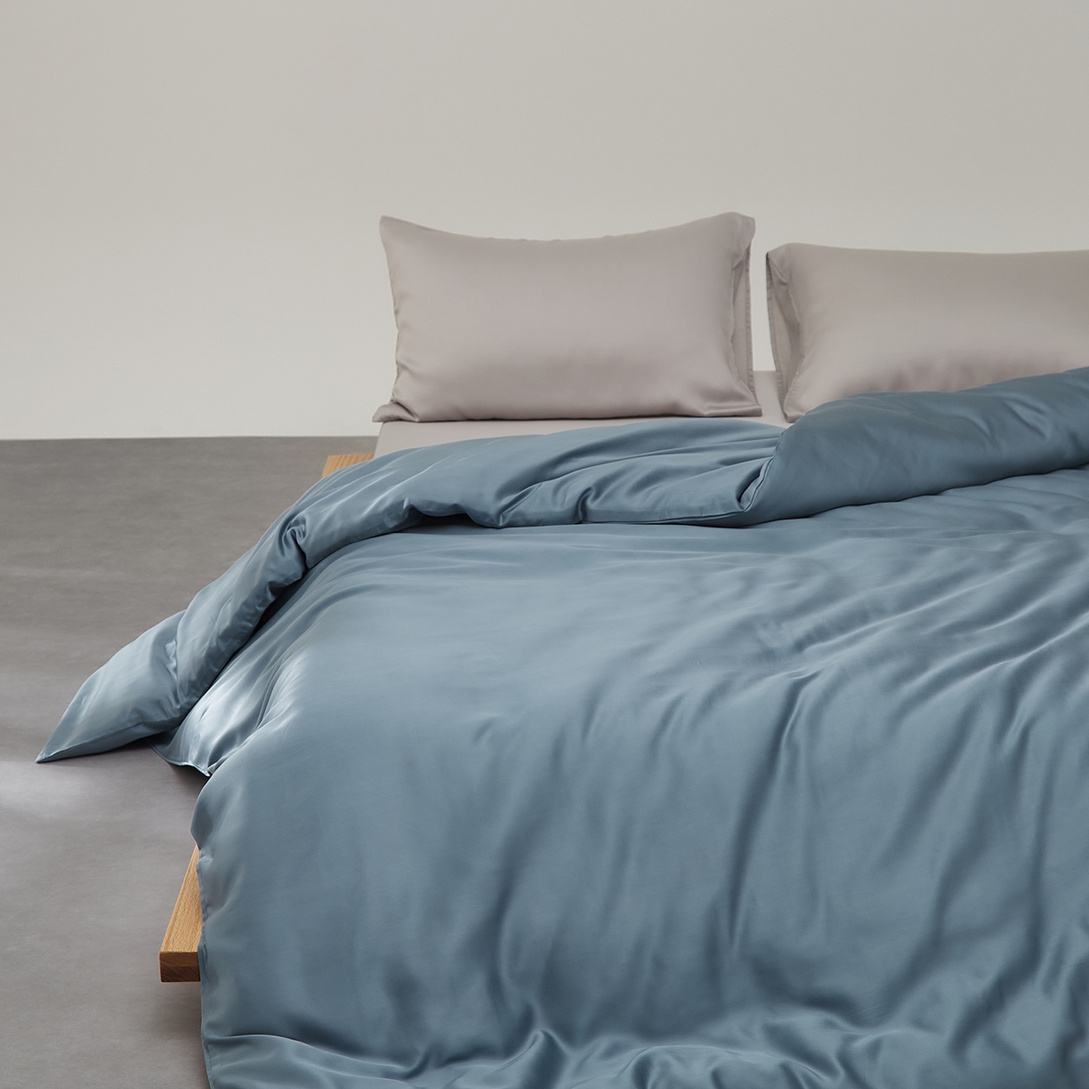 91家纺网 家纺一手货源 找家纺 （总）优彩 2026新款60支兰精天丝单品枕套床单被套床笠系列-单被套